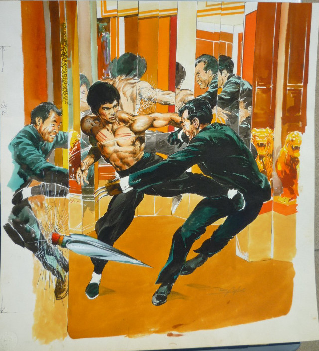 Man suit kicking sword face free wallpaper for tablet - medium preview image