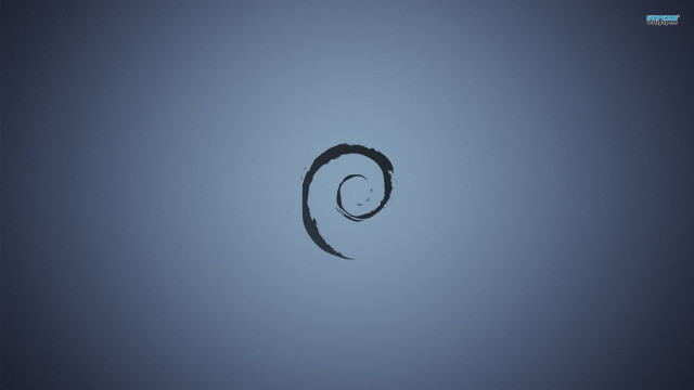 Spiral black white sky blue free wallpaper for desktop - medium preview image