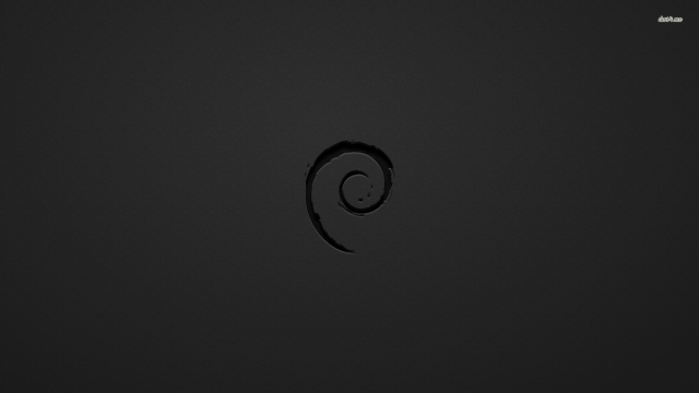 Black background spiral design white free wallpaper for desktop - medium preview image