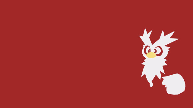 Cartoon bird derf minimalist pokemon free wallpaper for desktop - medium preview image