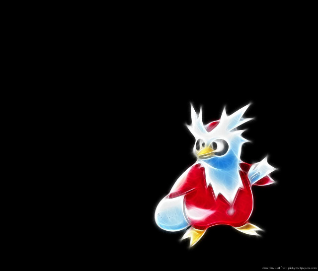 Cartoon bird back holograph shiny free wallpaper for desktop - medium preview image