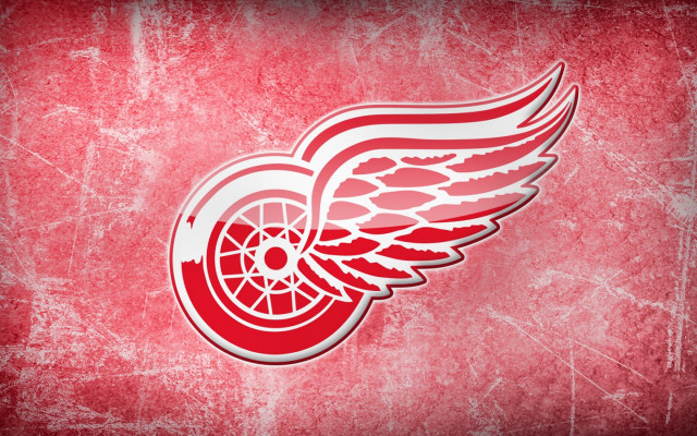 Detroit red wings grunge cherry free wallpaper for desktop - medium preview image