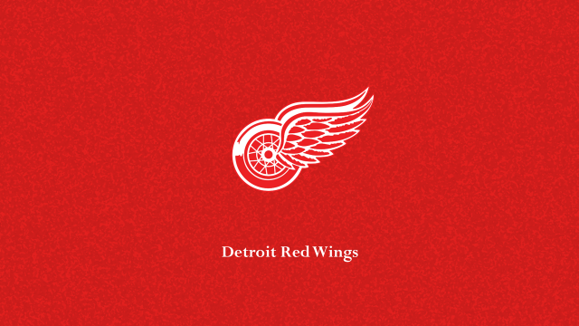 Detroit red wings logo red free wallpaper for desktop - medium preview image