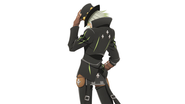 Person black outfit hat cell free wallpaper for desktop - medium preview image