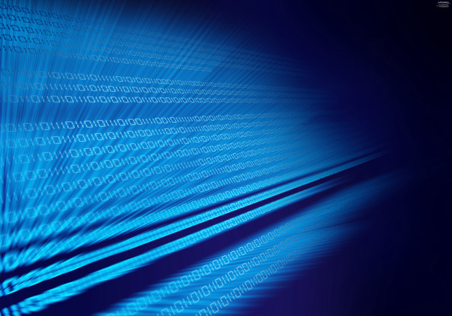 Blue background lines dots pattern #7 free wallpaper for desktop - medium preview image