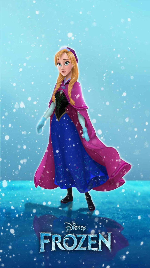 Frozen princess snow arms neck free wallpaper for mobile - medium preview image