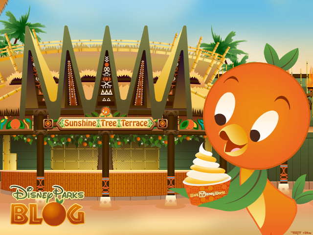 Orange eating cupcake sunshine tree free wallpaper for desktop - medium preview image