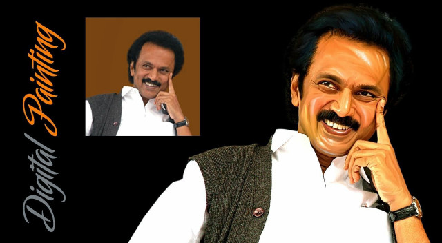 Man mustache white shirt smiling free wallpaper for desktop - medium preview image