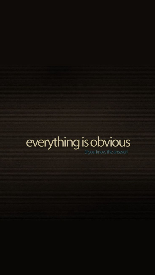 Black background white quote everything free wallpaper for mobile - medium preview image