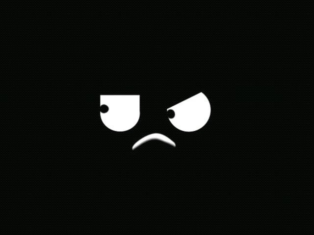 Sad face dark frown eyes free wallpaper for desktop - medium preview image