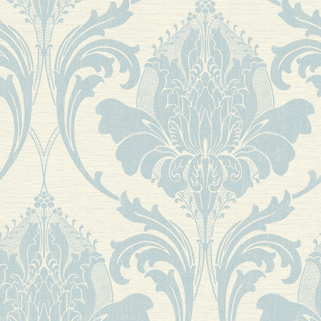Blue white floral wallpaper design #4 free wallpaper for tablet - medium preview image