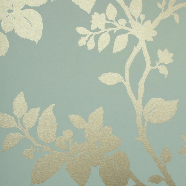 Blue gold wallpaper flower design #3 free wallpaper for tablet - medium preview image