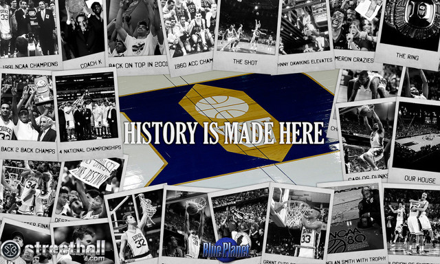 Basketball players collage history made free wallpaper for desktop - medium preview image