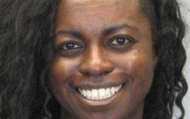 Woman smiling portrait blue eyes free wallpaper for desktop - medium preview image