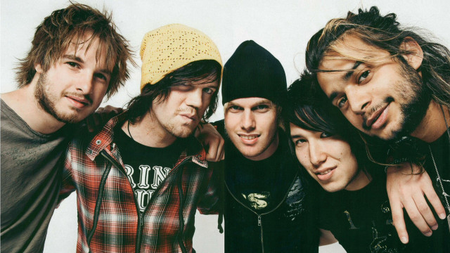 Young men group posing white free wallpaper for desktop - medium preview image