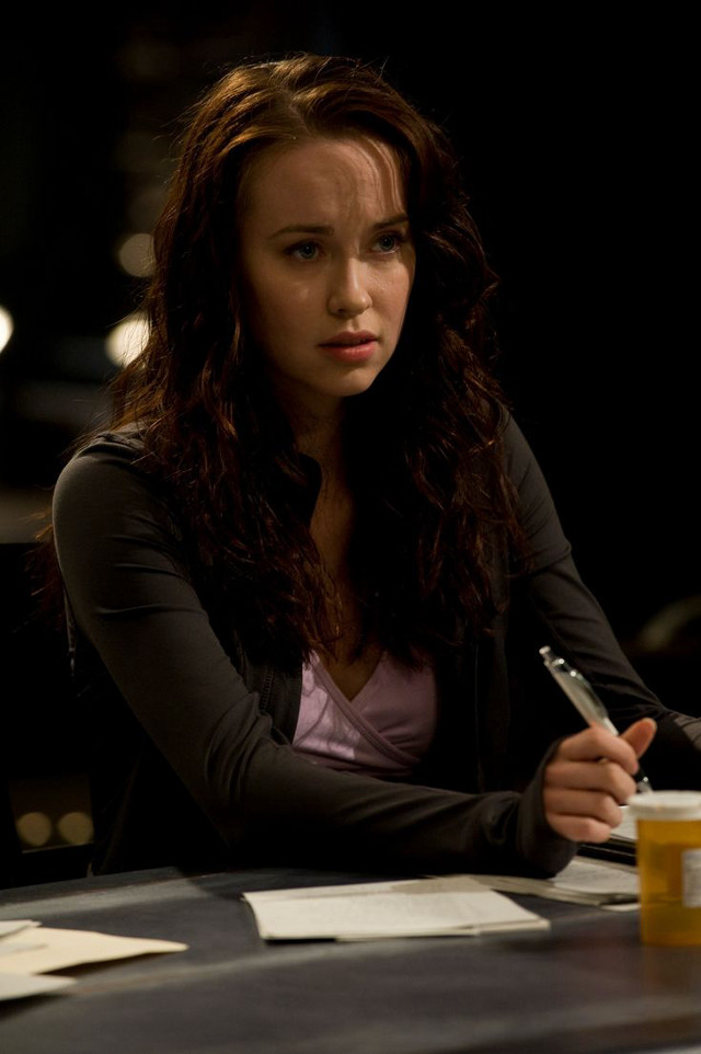 Woman sitting table pen paper free wallpaper for mobile - medium preview image