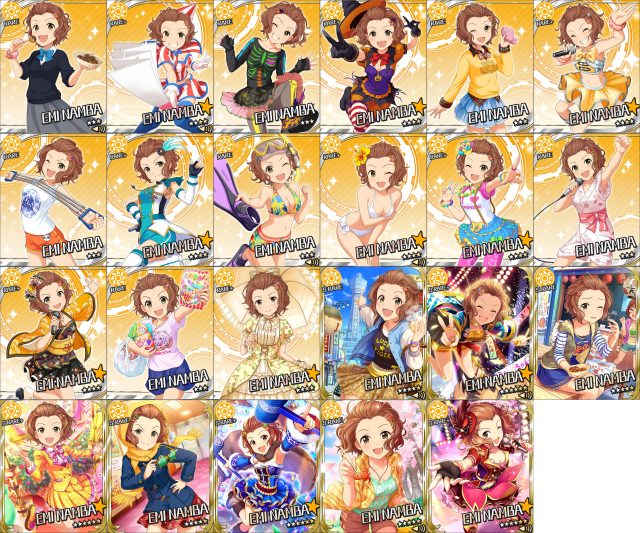 Anime collage gold stars star free wallpaper for desktop - medium preview image