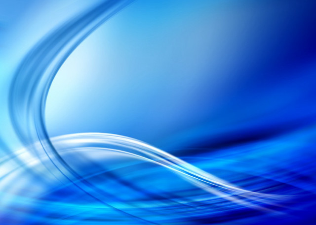 Blue background curved design blurry free wallpaper for desktop - medium preview image