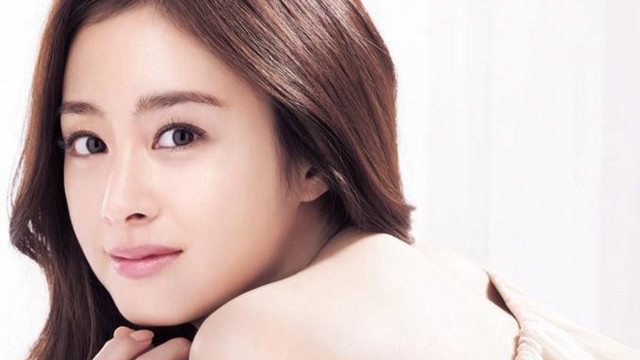 Woman longhair white shirt pose free wallpaper for desktop - medium preview image