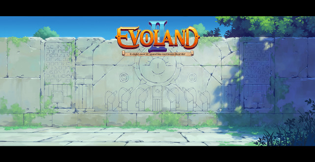 Cartoon wall sign evland building free wallpaper for desktop - medium preview image