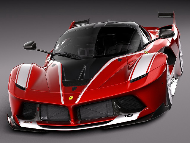 Red sports car white stripe #6 free wallpaper for desktop - medium preview image