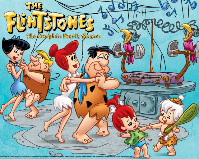 Cartoon dancers music caveman party free wallpaper for desktop - medium preview image