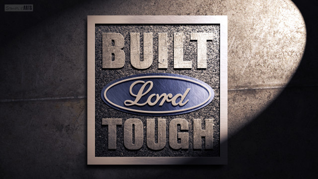 Built loud tough sign wall free wallpaper for desktop - medium preview image