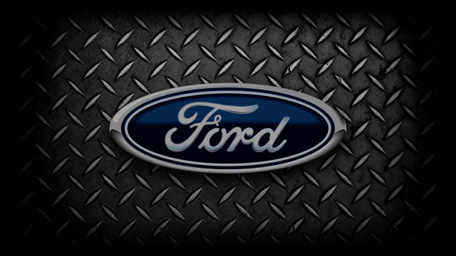 Ford emblem black background diamond free wallpaper for desktop - medium preview image