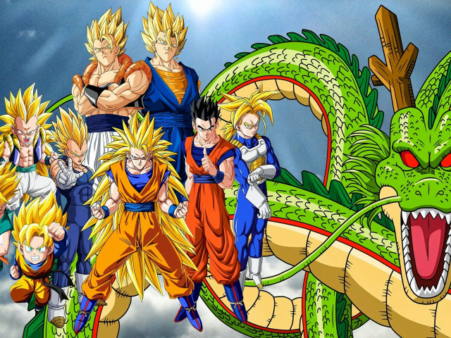Dragon ball characters dragon statue #2 free wallpaper for desktop - medium preview image