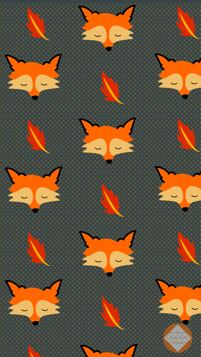 Fox feather bird pattern image free wallpaper for mobile - medium preview image