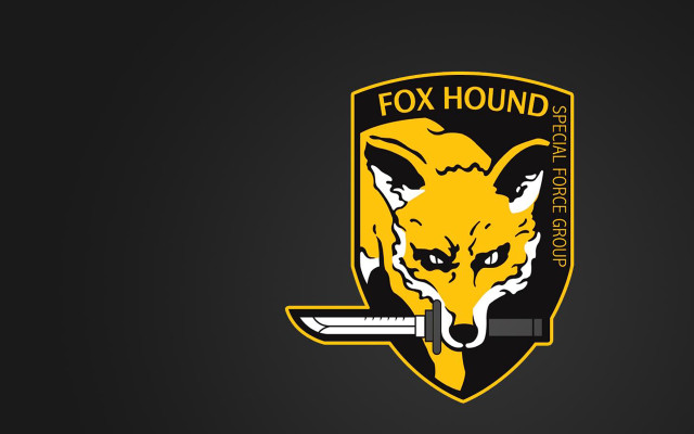 Yellow fox knife mouth black free wallpaper for desktop - medium preview image