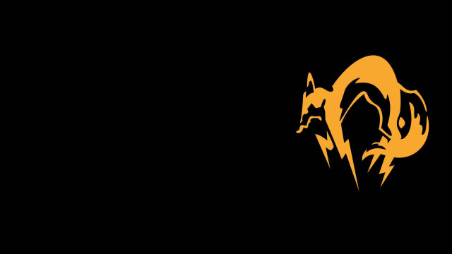 Black yellow logo horse head free wallpaper for desktop - medium preview image