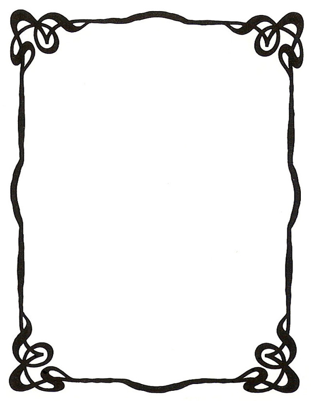 Black white frame knot square free wallpaper for mobile - medium preview image