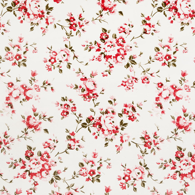 White background red flower green free wallpaper for tablet - medium preview image