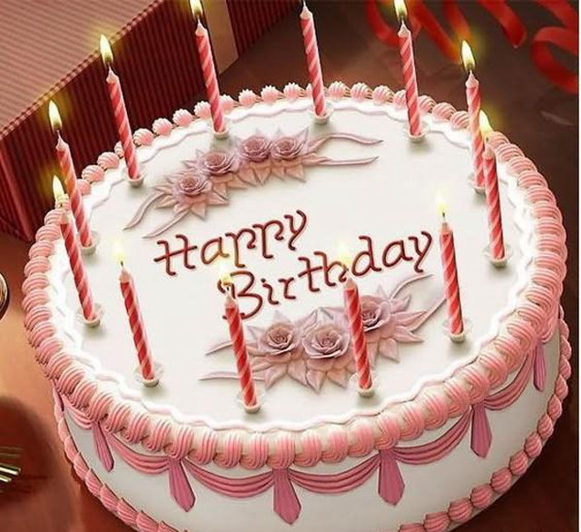 Birthday cake candles happy birthday #6 free wallpaper for tablet - medium preview image