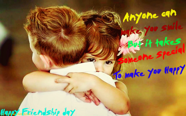 Boy hugging girl message background free wallpaper for desktop - medium preview image