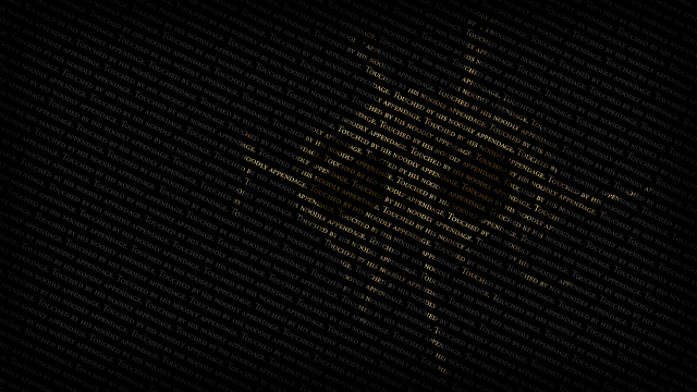 Dark background gold silhouette person free wallpaper for desktop - medium preview image