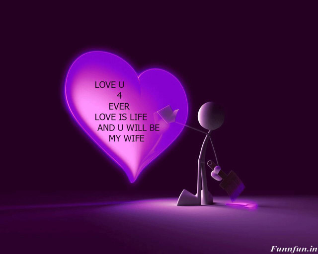 Purple heart man briefcase quote free wallpaper for desktop - medium preview image