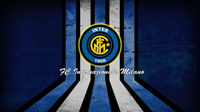 Blue white striped wall inter free wallpaper for desktop - medium preview image