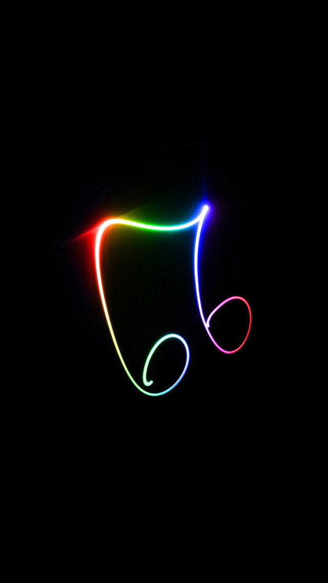 Neon sign black background contrast free wallpaper for mobile - medium preview image