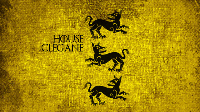 Yellow background black animals house free wallpaper for desktop - medium preview image