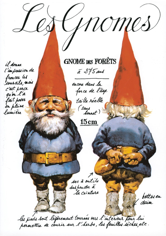 Gnomes standing white background black free wallpaper for mobile - medium preview image