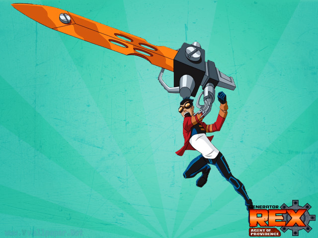 Cartoon man holding rocket ship free wallpaper for desktop - medium preview image