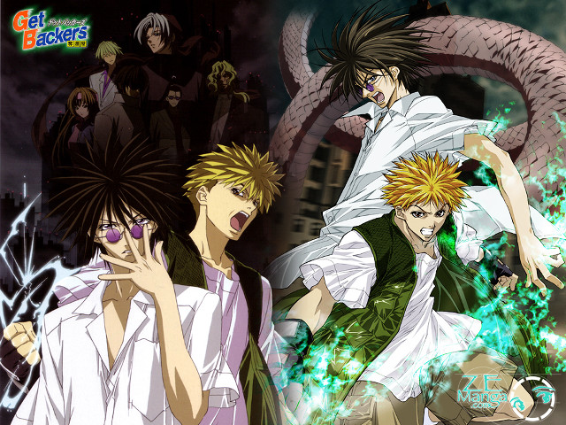 Anime characters dragon man demon free wallpaper for desktop - medium preview image