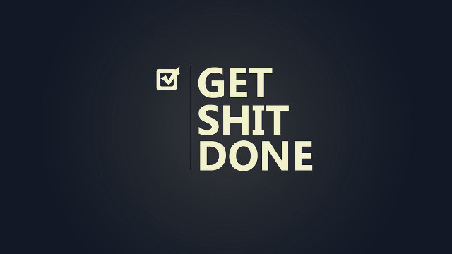 Get shit done check mark #2 free wallpaper for desktop - medium preview image