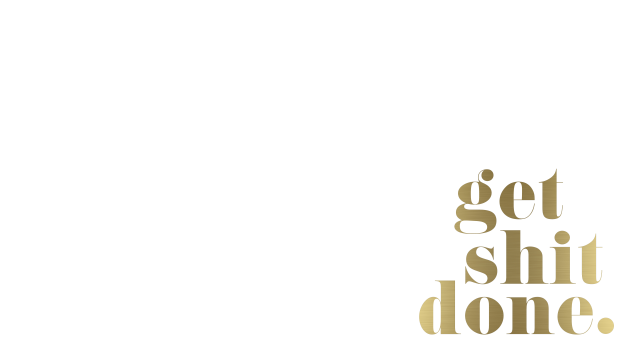 Get shit done gold foil free wallpaper for desktop - medium preview image