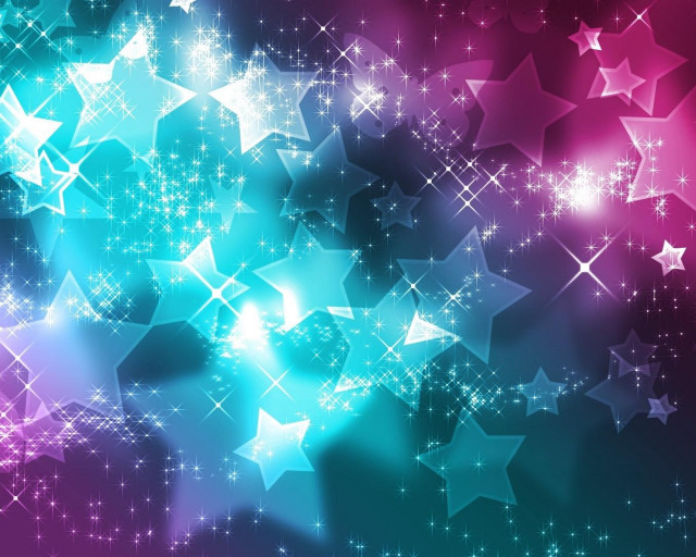 Colorful background stars sparkles blurry #2 free wallpaper for desktop - medium preview image