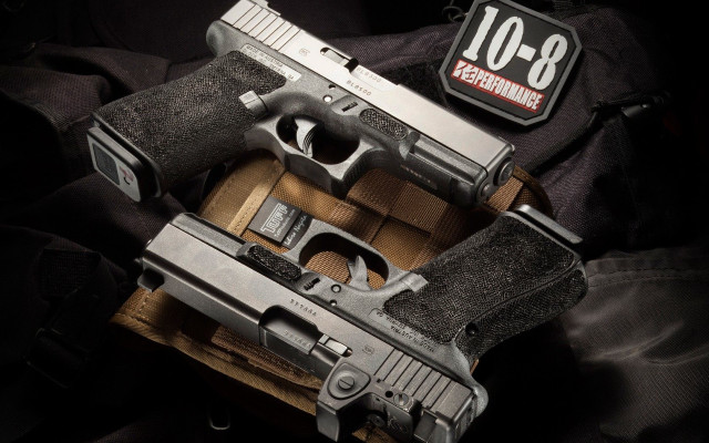 Gun number luggage case tag free wallpaper for desktop - medium preview image