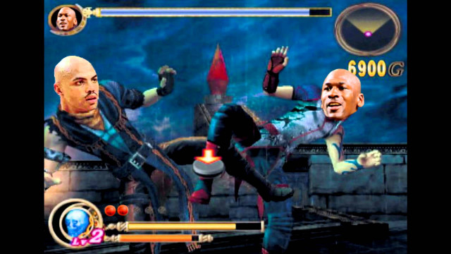 Video game fight men blue free wallpaper for desktop - medium preview image