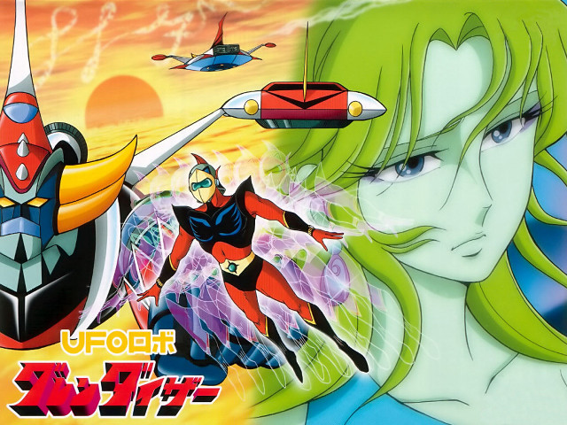 Cartoon greenhair bluegear helmet jet free wallpaper for desktop - medium preview image